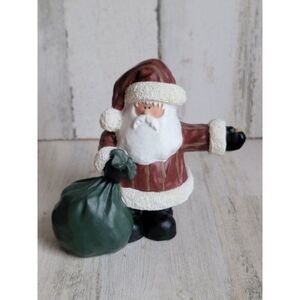Crazy Mountain 1999 Santa Claus gift bag home decor Xmas figure